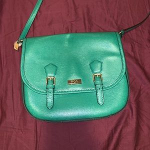 Ralph Lauren green leather bag 💼